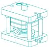 Precision stamping die